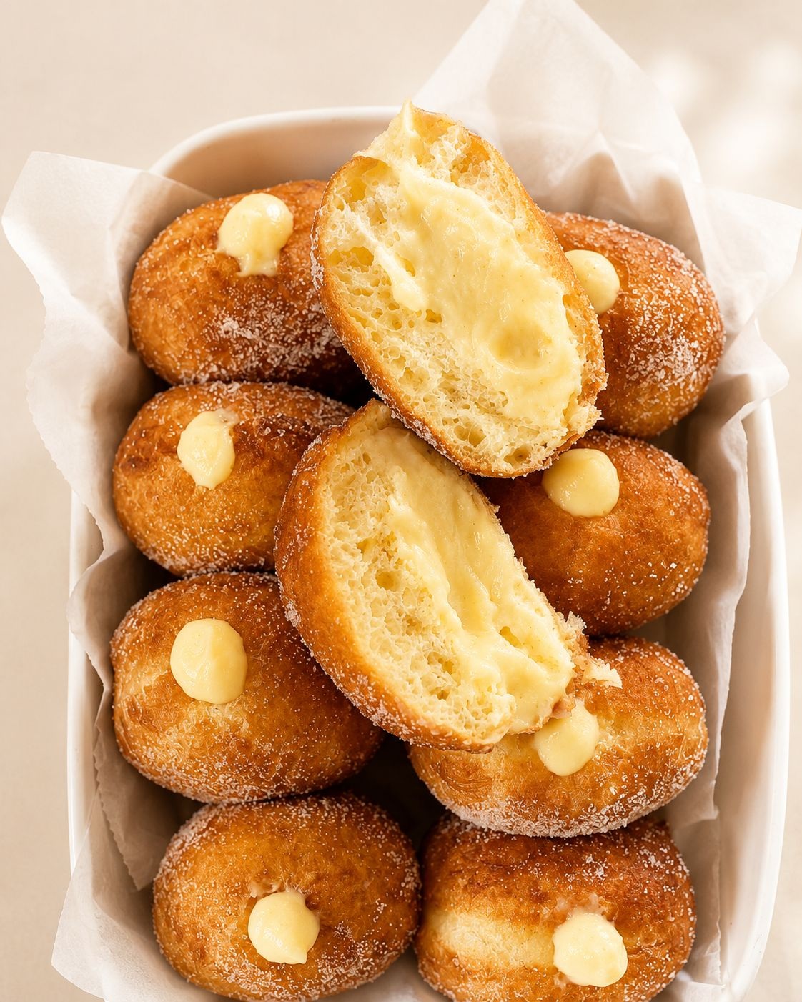 Beignets à la crème