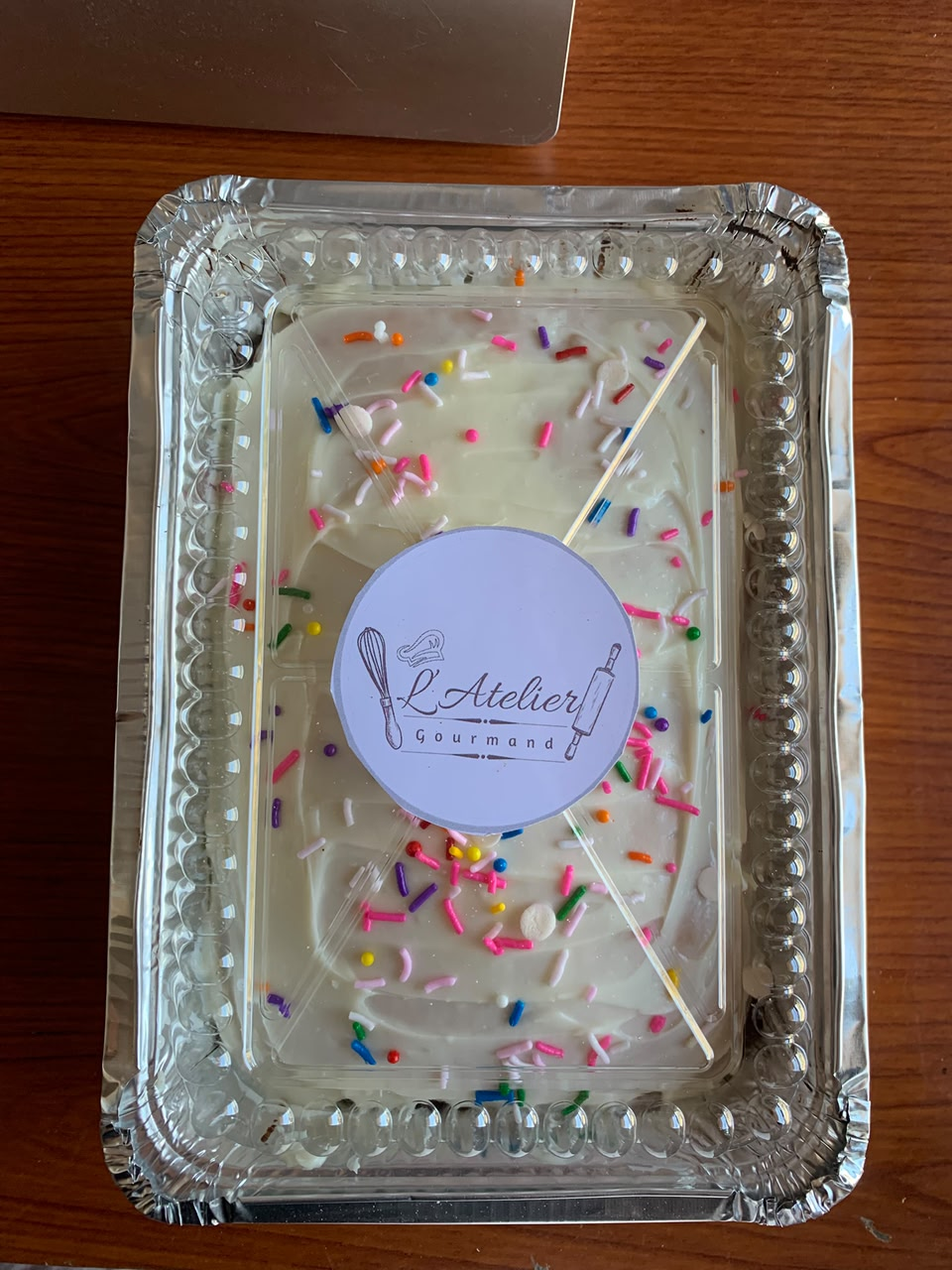 Medium vanille cake